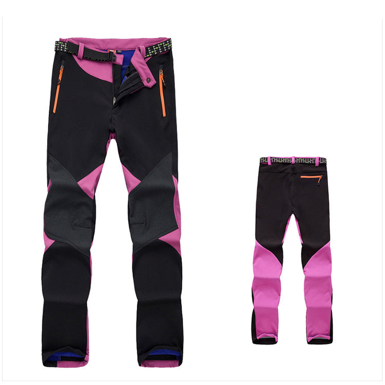 Women’s Outdoor Windproof And Waterproof Soft-shell Pants