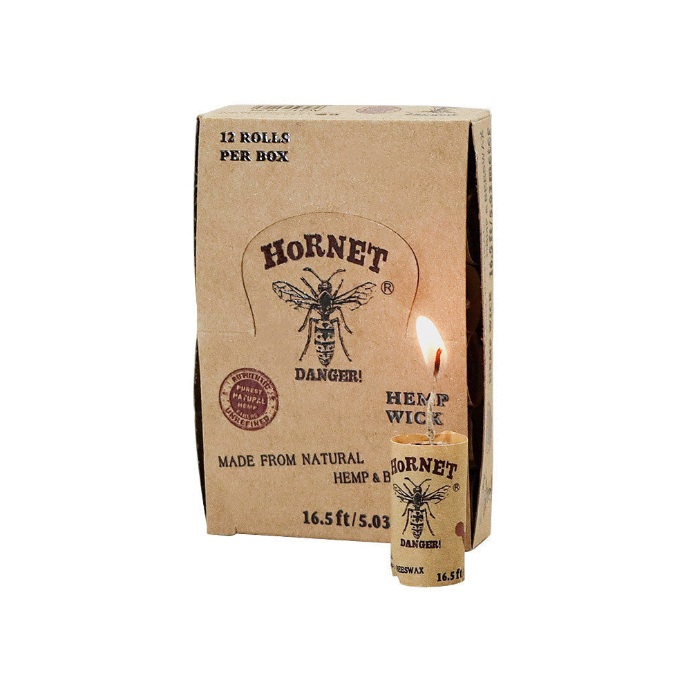 Natural Beeswax Hemp Wick